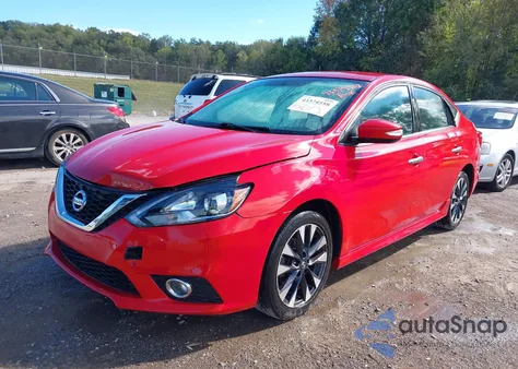 2017 Nissan Sentra Sr z USA, uszkodzony, nr VIN 3N1AB7AP4HY281498